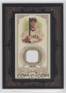 2012 Topps Allen & Ginter's - Framed Mini Relics #AGR-EM - Evan Meek