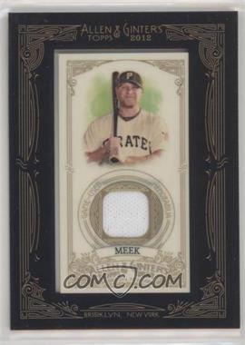 2012 Topps Allen & Ginter's - Framed Mini Relics #AGR-EM - Evan Meek