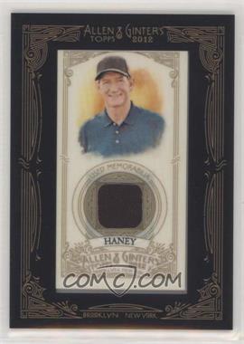 2012 Topps Allen & Ginter's - Framed Mini Relics #AGR-HH - Hank Haney [Good to VG‑EX]