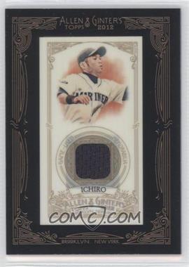 2012 Topps Allen & Ginter's - Framed Mini Relics #AGR-I - Ichiro Suzuki