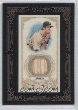 2012 Topps Allen & Ginter's - Framed Mini Relics #AGR-ID - Ike Davis