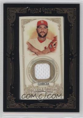 2012 Topps Allen & Ginter's - Framed Mini Relics #AGR-JG - Jaime Garcia