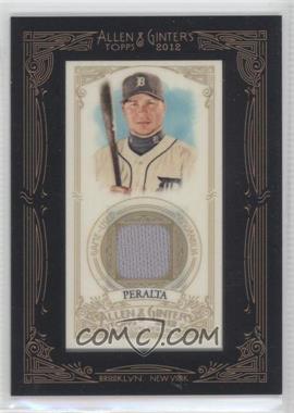 2012 Topps Allen & Ginter's - Framed Mini Relics #AGR-JP - Jhonny Peralta