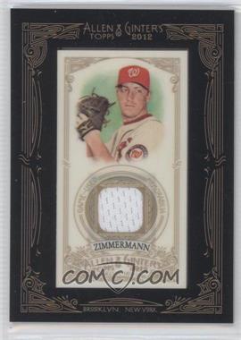 2012 Topps Allen & Ginter's - Framed Mini Relics #AGR-JZ - Jordan Zimmermann