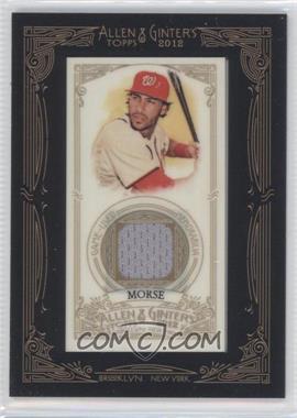 2012 Topps Allen & Ginter's - Framed Mini Relics #AGR-MM - Mike Morse