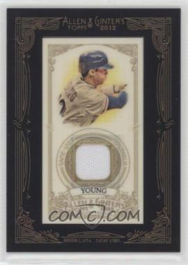 2012 Topps Allen & Ginter's - Framed Mini Relics #AGR-MY - Michael Young