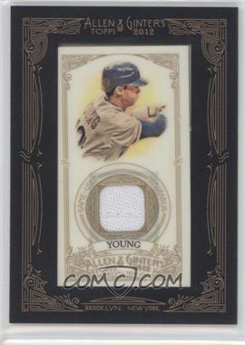 2012 Topps Allen & Ginter's - Framed Mini Relics #AGR-MY - Michael Young