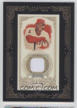 2012 Topps Allen & Ginter's - Framed Mini Relics #AGR-TH - Torii Hunter