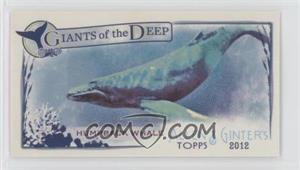 2012 Topps Allen & Ginter's - Giants of the Deep Minis #GD-1 - Humpback Whale