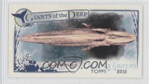 2012 Topps Allen & Ginter's - Giants of the Deep Minis #GD-3 - Blue Whale