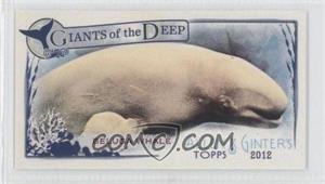 2012 Topps Allen & Ginter's - Giants of the Deep Minis #GD-5 - Beluga Whale