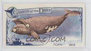2012 Topps Allen & Ginter's - Giants of the Deep Minis #GD-7 - Right Whale