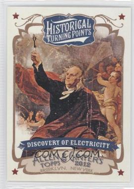 2012 Topps Allen & Ginter's - Historical Turning Points #HTP10 - Discovery of Electricity