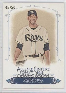 2012 Topps Allen & Ginter's - Rip Cards - Ripped #RC98 - David Price /50