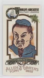 2012 Topps Allen & Ginter's - World's Greatest Military Leaders Minis #ML-20 - Sun Tzu