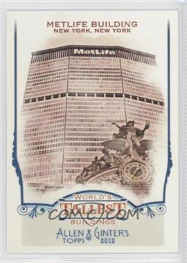 2012 Topps Allen & Ginter's - World's Tallest Buildings #WTB10 - Metlife Building