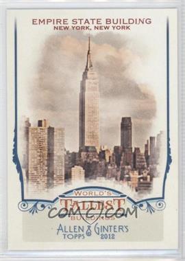 2012 Topps Allen & Ginter's - World's Tallest Buildings #WTB6 - Empire State Building