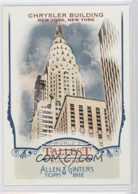 2012 Topps Allen & Ginter's - World's Tallest Buildings #WTB7 - Chrysler Building