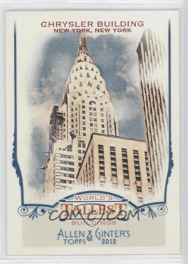 2012 Topps Allen & Ginter's - World's Tallest Buildings #WTB7 - Chrysler Building