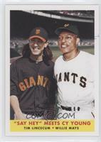 Tim Lincecum, Willie Mays [Poor to Fair]