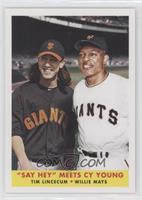 Tim Lincecum, Willie Mays