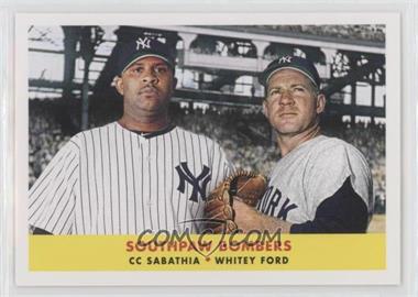 2012 Topps Archives - 1958 Duos #58-SF - C.C. Sabathia, Whitey Ford