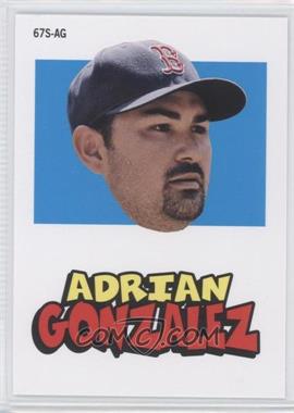 2012 Topps Archives - 1967 Stickers #67S-AG - Adrian Gonzalez