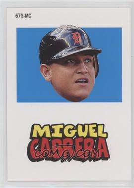 2012 Topps Archives - 1967 Stickers #67S-MC - Miguel Cabrera
