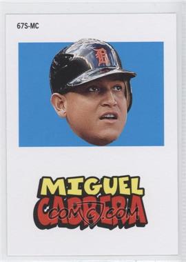 2012 Topps Archives - 1967 Stickers #67S-MC - Miguel Cabrera