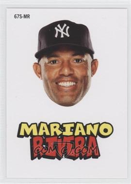 2012 Topps Archives - 1967 Stickers #67S-MR - Mariano Rivera