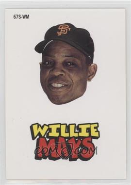 2012 Topps Archives - 1967 Stickers #67S-WM - Willie Mays