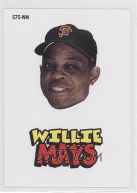 2012 Topps Archives - 1967 Stickers #67S-WM - Willie Mays