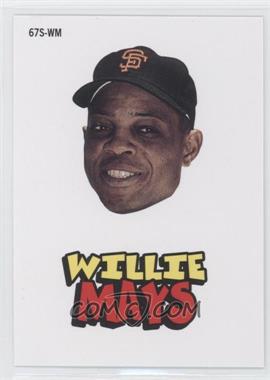 2012 Topps Archives - 1967 Stickers #67S-WM - Willie Mays