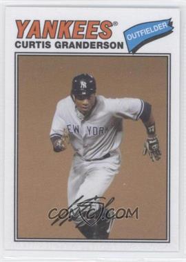 2012 Topps Archives - 1977 Cloth Patches #77C-CG - Curtis Granderson