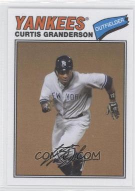 2012 Topps Archives - 1977 Cloth Patches #77C-CG - Curtis Granderson