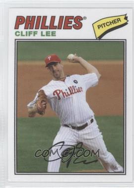 2012 Topps Archives - 1977 Cloth Patches #77C-CL - Cliff Lee