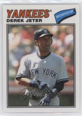 2012 Topps Archives - 1977 Cloth Patches #77C-DJ - Derek Jeter