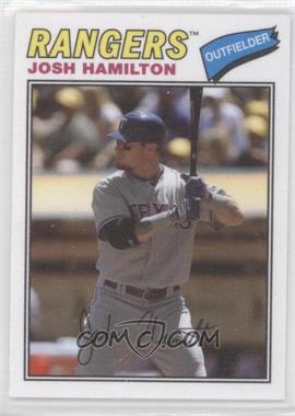 2012 Topps Archives - 1977 Cloth Patches #77C-JH - Josh Hamilton