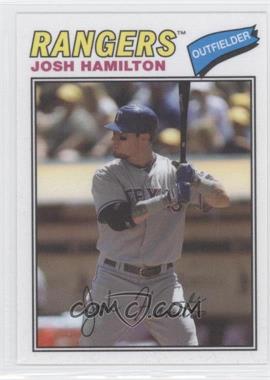 2012 Topps Archives - 1977 Cloth Patches #77C-JH - Josh Hamilton