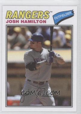 2012 Topps Archives - 1977 Cloth Patches #77C-JH - Josh Hamilton