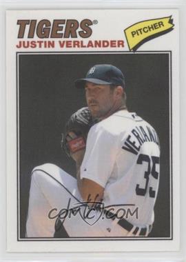 2012 Topps Archives - 1977 Cloth Patches #77C-JV - Justin Verlander
