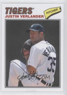 2012 Topps Archives - 1977 Cloth Patches #77C-JV - Justin Verlander