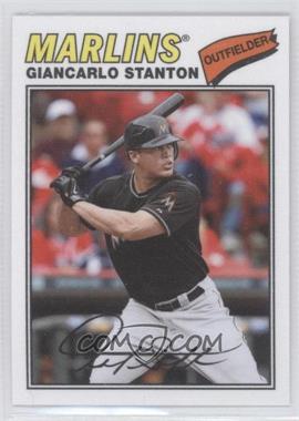 2012 Topps Archives - 1977 Cloth Patches #77C-MS - Giancarlo Stanton