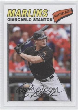 2012 Topps Archives - 1977 Cloth Patches #77C-MS - Giancarlo Stanton