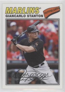 2012 Topps Archives - 1977 Cloth Patches #77C-MS - Giancarlo Stanton