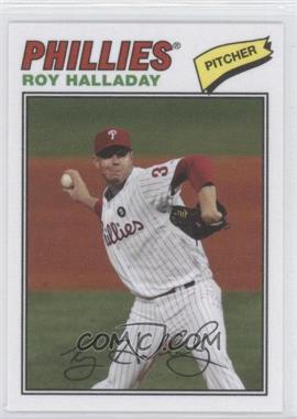 2012 Topps Archives - 1977 Cloth Patches #77C-RH - Roy Halladay