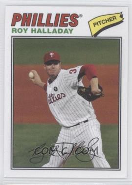 2012 Topps Archives - 1977 Cloth Patches #77C-RH - Roy Halladay