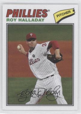 2012 Topps Archives - 1977 Cloth Patches #77C-RH - Roy Halladay