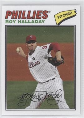 2012 Topps Archives - 1977 Cloth Patches #77C-RH - Roy Halladay