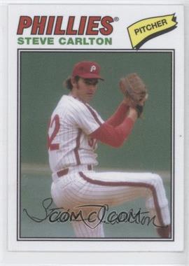 2012 Topps Archives - 1977 Cloth Patches #77C-SC - Steve Carlton